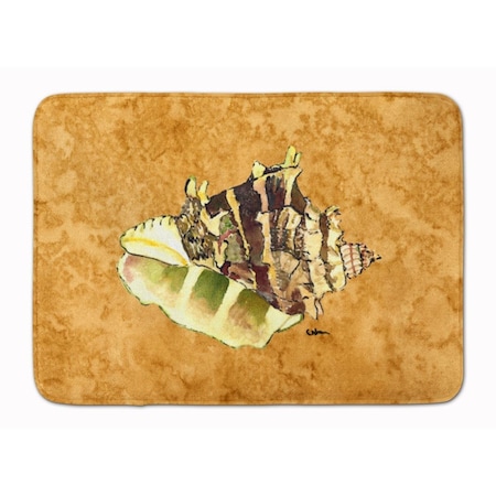 Carolines Treasures Shell Machine Washable Memory Foam Mat 8658-RUG